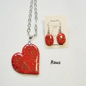 Colección Enamorados Conjunto Corazón Barroco 1