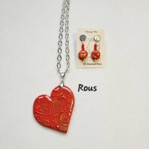 Colección Enamorados Conjunto Corazón Barroco 2